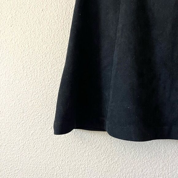 Brandy Melville Black Suede Mini Skirt - Picture 3 of 9